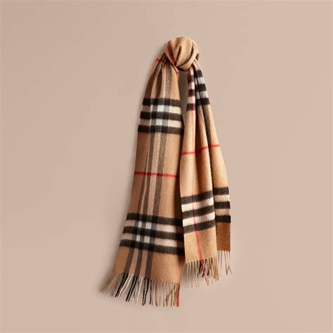 burberry mini classic check cashmere scarf|burberry cashmere check scarf price.